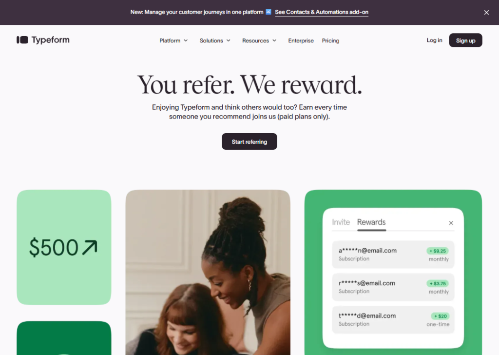 20 Affiliate Landing Page Examples for Fast Sign-Ups 10 typeform-affiliates-landing-page