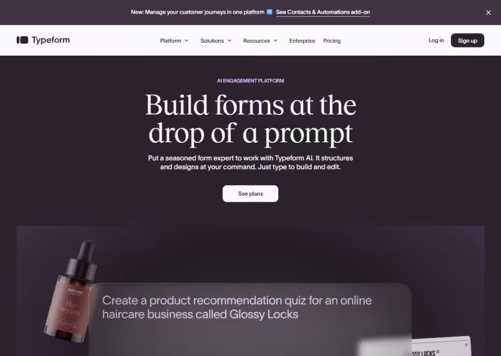 typeform-landing-page