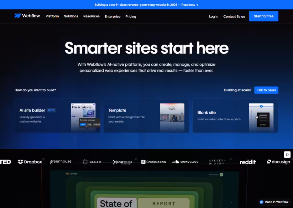 webflow-landing-page