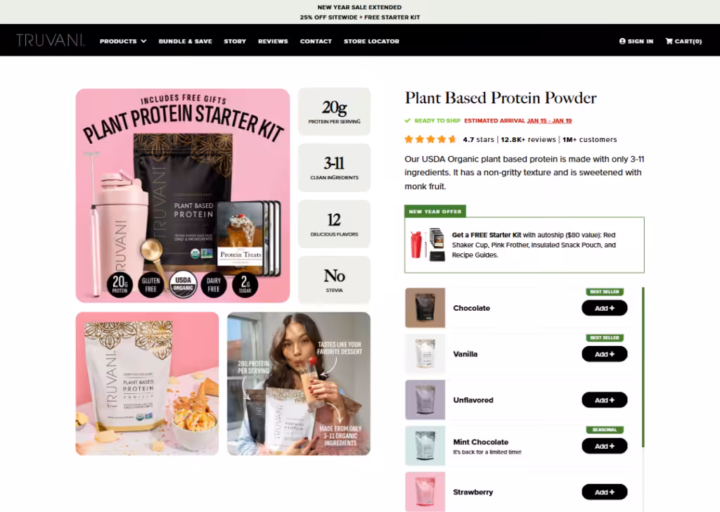 truvani-lead-capture-landing-page