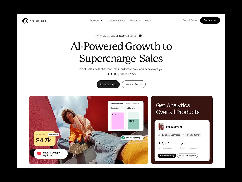 AI Landing Page Design