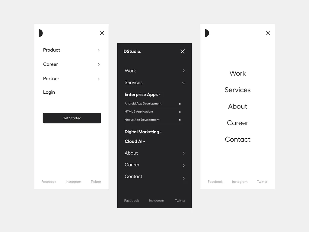 Responsive Menu