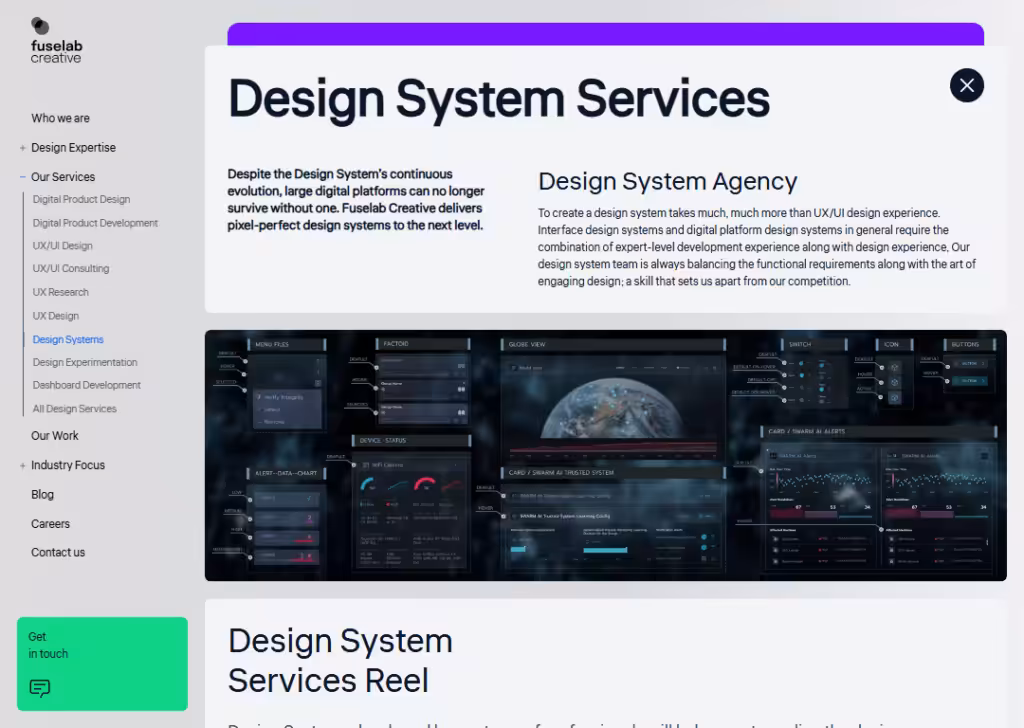 Top 10 agencies offering design system services 9 fuselab-creative-design-system-service