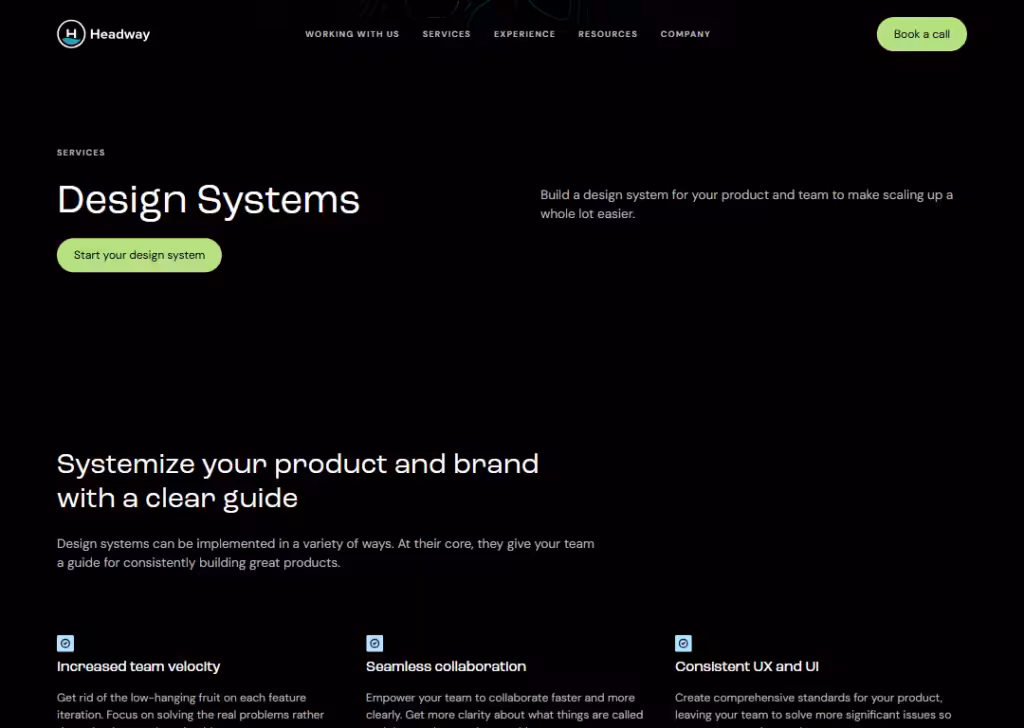 Top 10 agencies offering design system services 2 headway-design-system-service