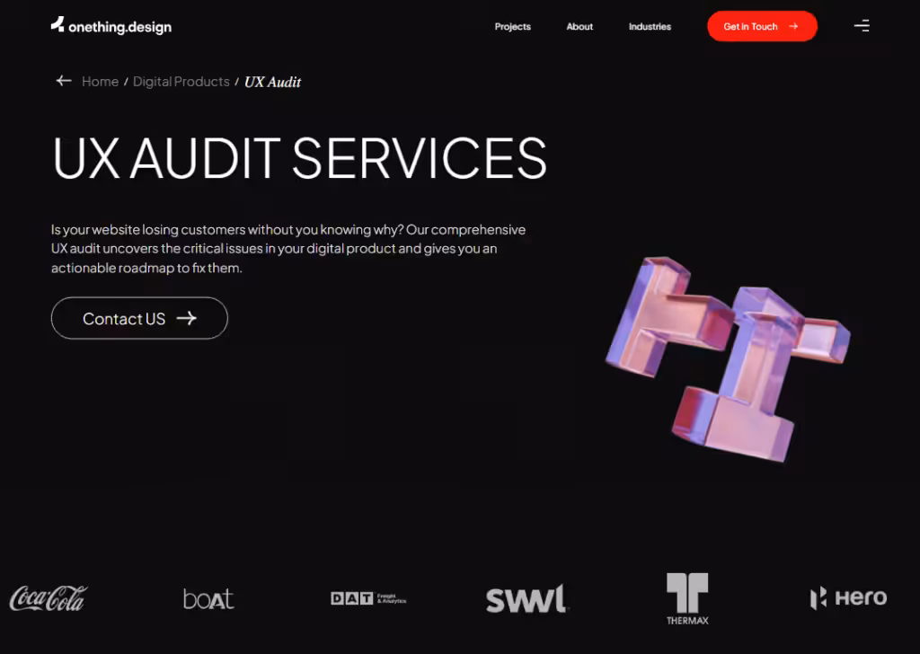 onething-design-ux-audits