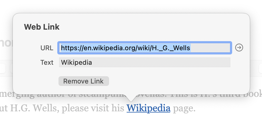 Update internal links