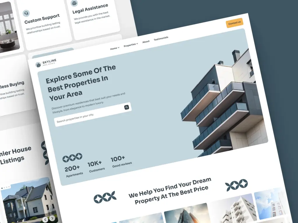 14 Real estate website designs to get inspiration in 2026