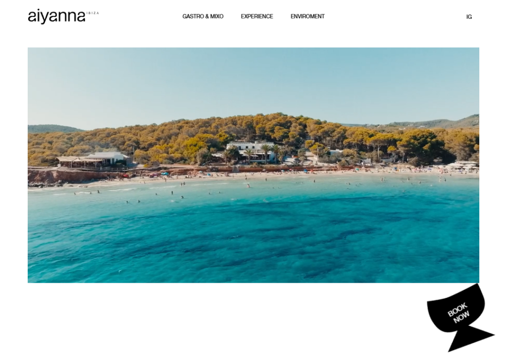Aiyanna Ibiza website