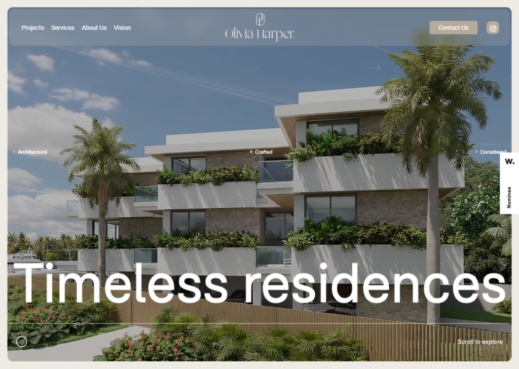 Olivia Harper Homes website