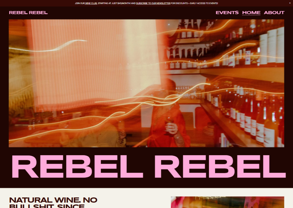 Rebel Rebel Somerville website